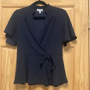 Polka dot blouse
